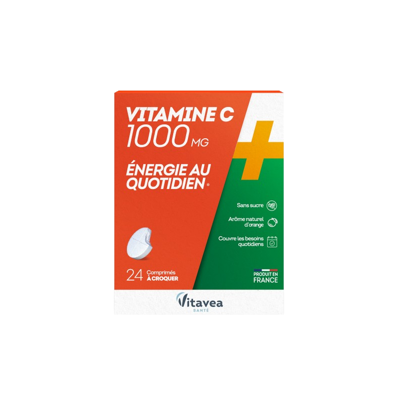 Vitamine C 1000mg énergie au quotidien 24 comprimés