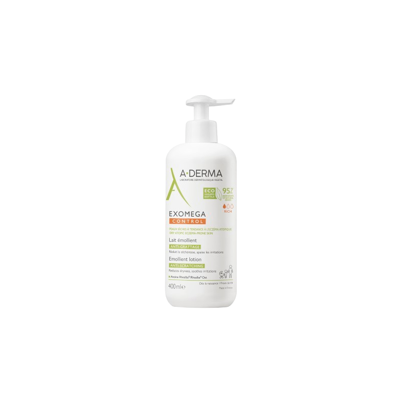 Exomega control lait émollient 400ml