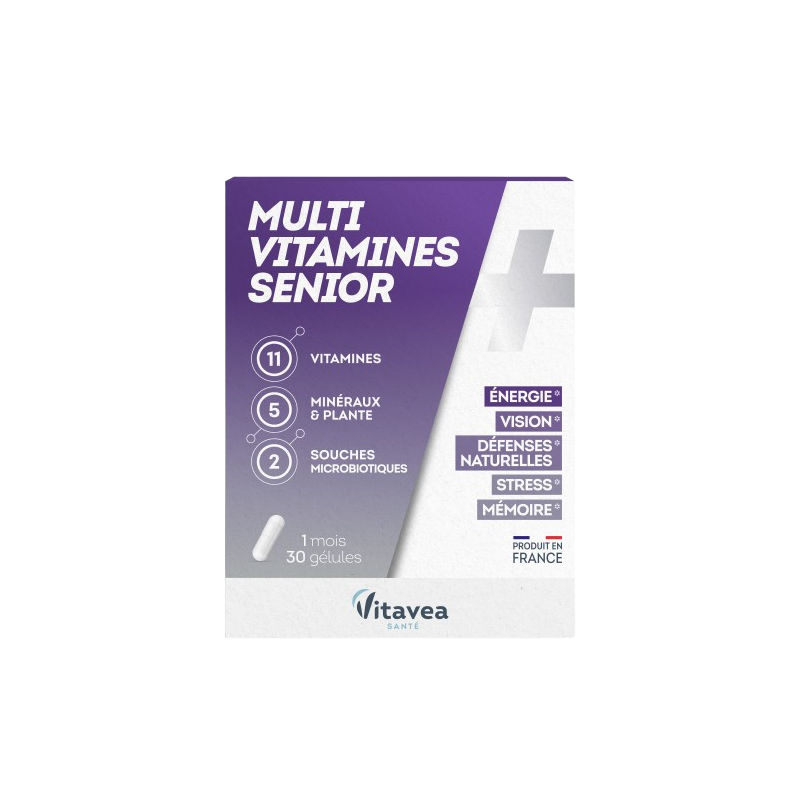 Multivitamines senior 30 gélules