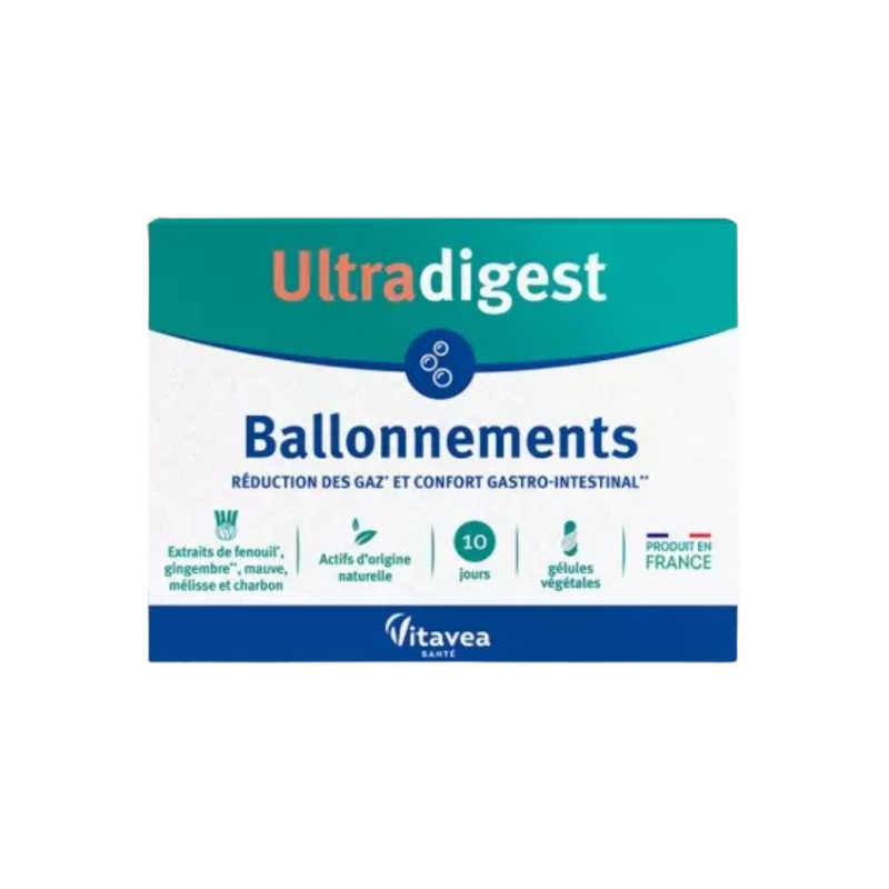 Ultradigest ballonnements 30 gélules