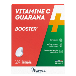 Vitamine C guarana booster 24 comprimés