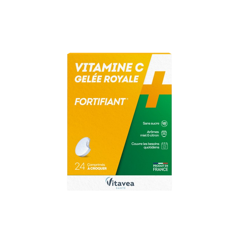 Vitamine C + gelée royale fortifiant 24 comprimés