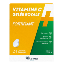 Vitamine C + gelée royale fortifiant 24 comprimés