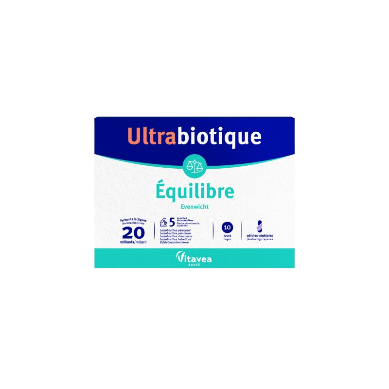 Ultrabiotique équilibre 10 gélules