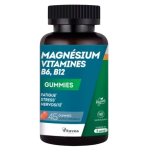 Magnésium vitamines B6 B12 45 gummies