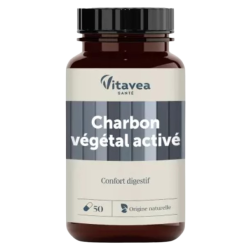 Charbon végétal activé 50 gélules