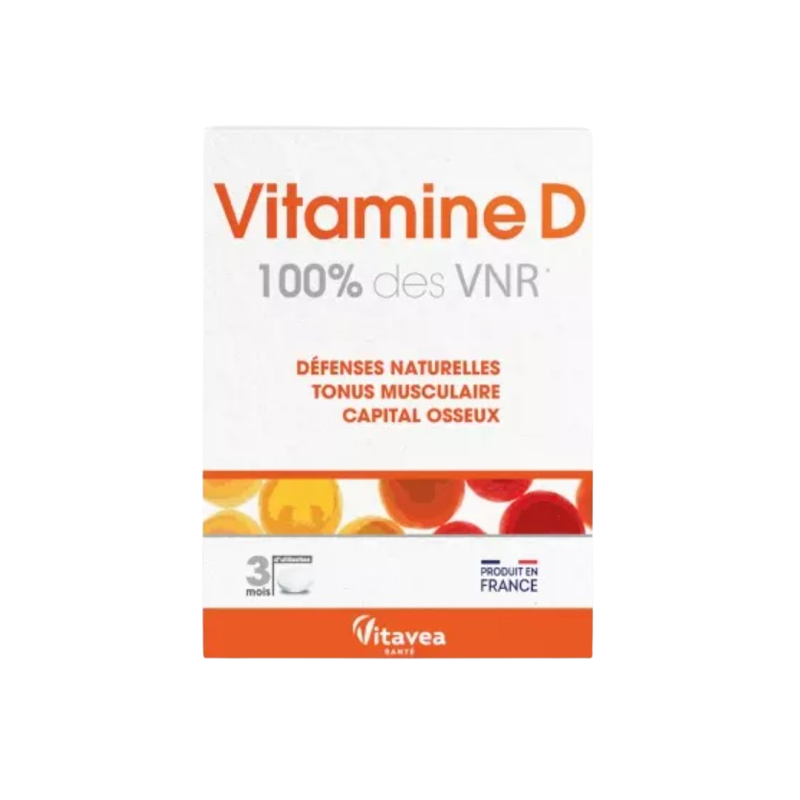 Vitamine D 100% des VNR 90 comprimés