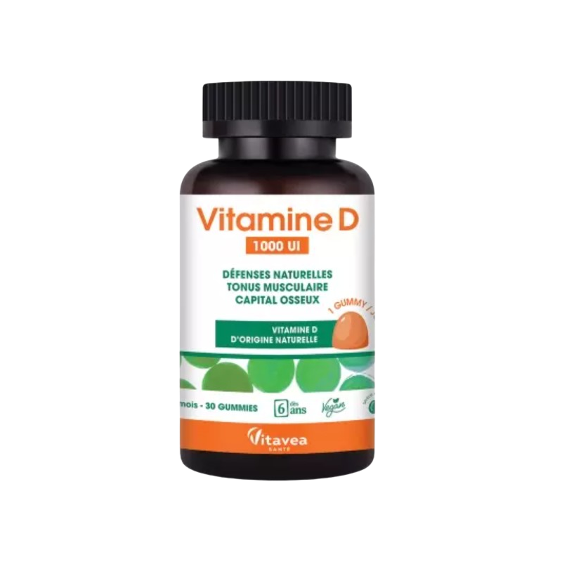 Vitamine D 1000 UI 30 gummies