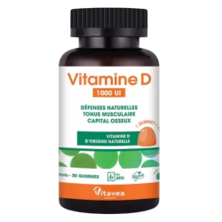 Vitamine D 1000 UI 30 gummies