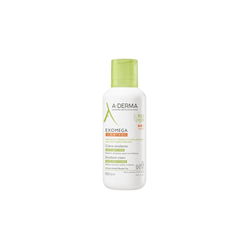 Exomega control crème émolliente 400ml