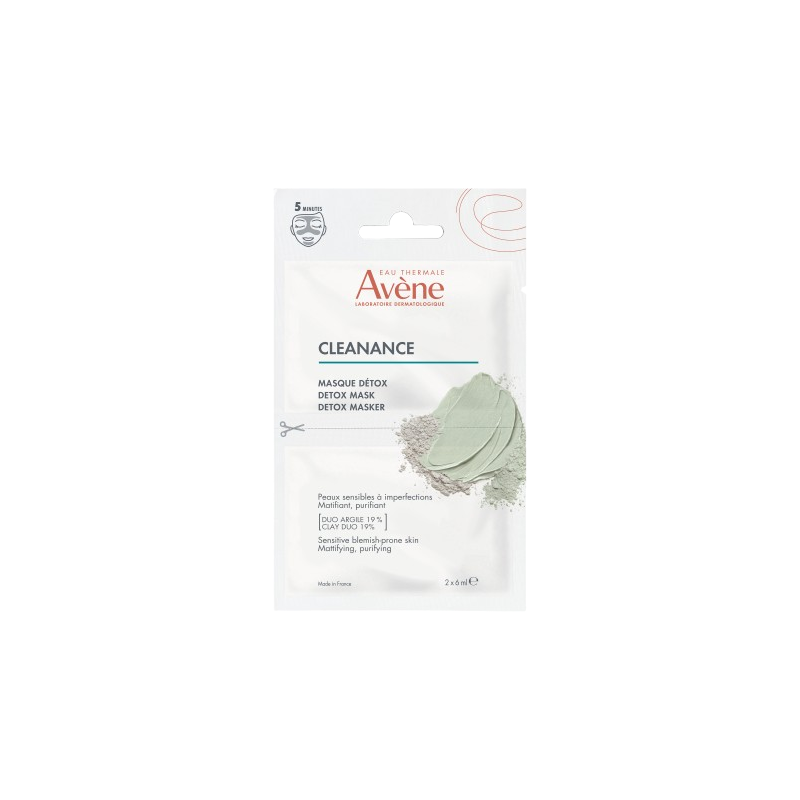 Cleanance masque detox 2x6ml