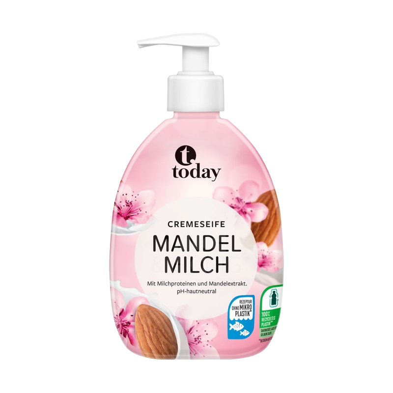 Savon lait amande 500ml