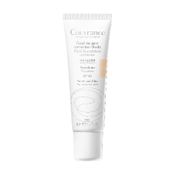 Couvrance fond de teint fluide porcelaine 1.0 30ml