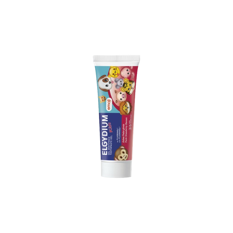 Dentifrice elgydium kids emoji fraise givrée 50ml