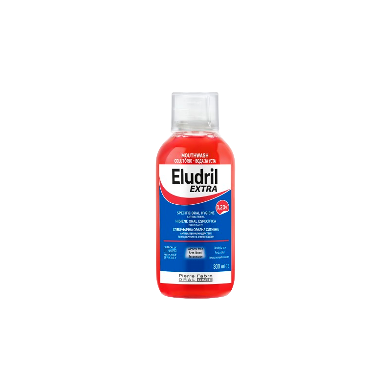 Bain de bouche eludril extra 300ml