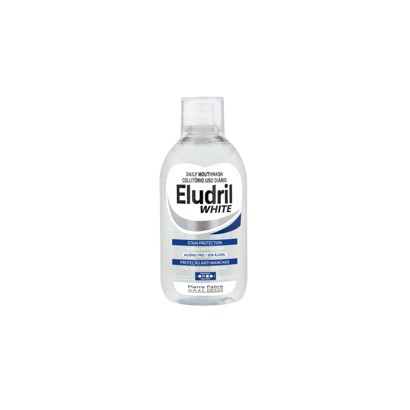Bain de bouche eludril blancheur 500ml