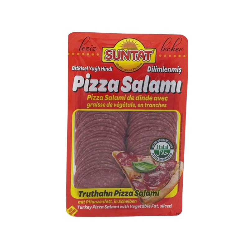 Salami pour pizza halal 200g