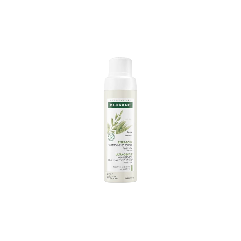 Shampooing sec extra doux au lait d'avoine rotopoudre 50g
