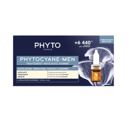 Cyane men traitement antichute homme 12x3,5ml