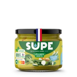 Soupe à diluer aux légumes verts bio 310g
