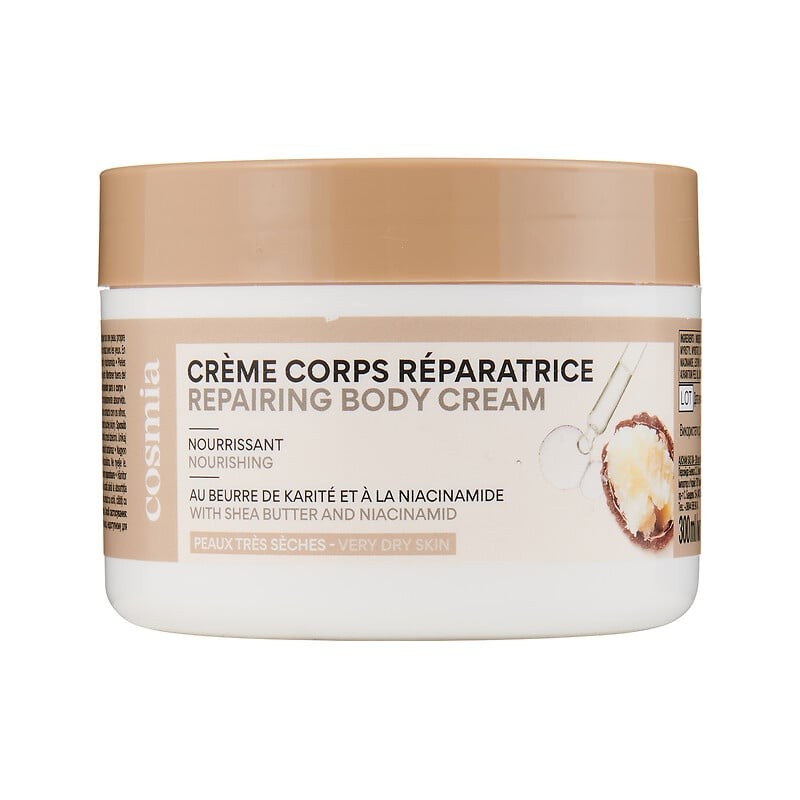 Crème corps réparatrice au beurre de karité et à la niacinamide 300ml