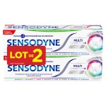 Dentifrice multi protection blancheur avancée 2x75ml