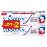 Dentifrice sensibilité et gencives blancheur 2x75ml