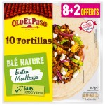 Wraps de blé nature extra moelleuses x10 407g