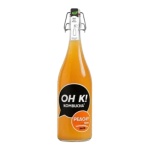 Boisson au thé fermenté à la pêche 750ml