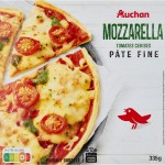 Pizza mozzarella tomates cerises pâte fine 335g