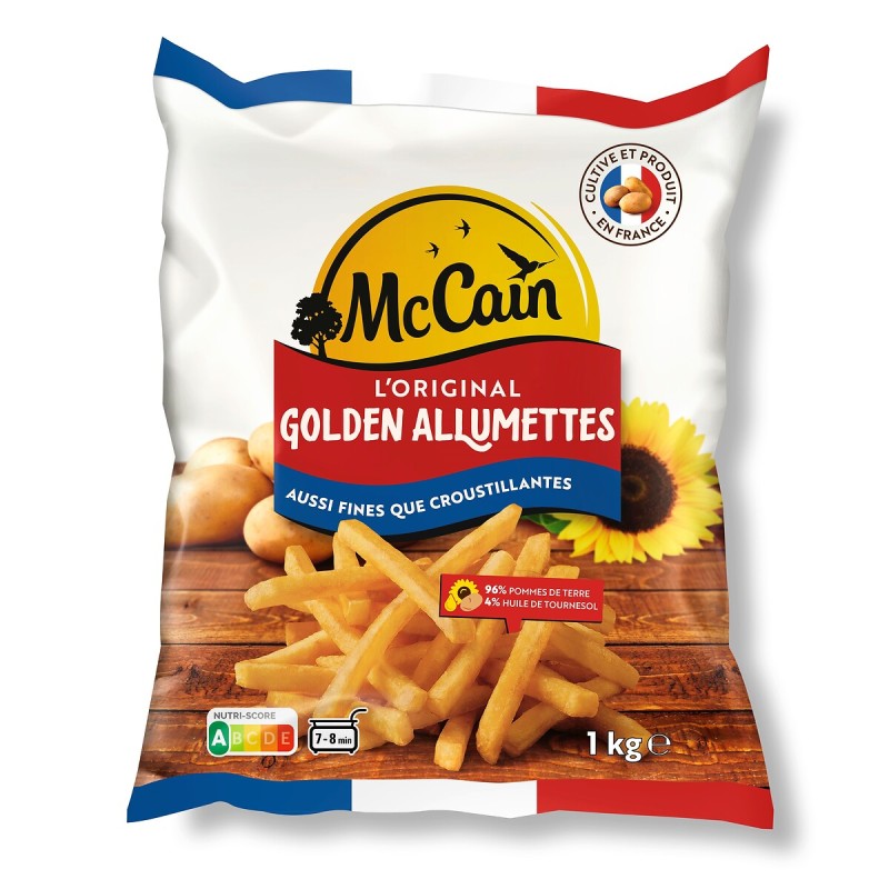 Frites allumettes fines à la friteuse 1kg