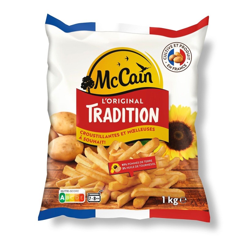 Frites tradition fines friteuse 1kg