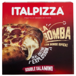 Pizza la bomba double salami 465g