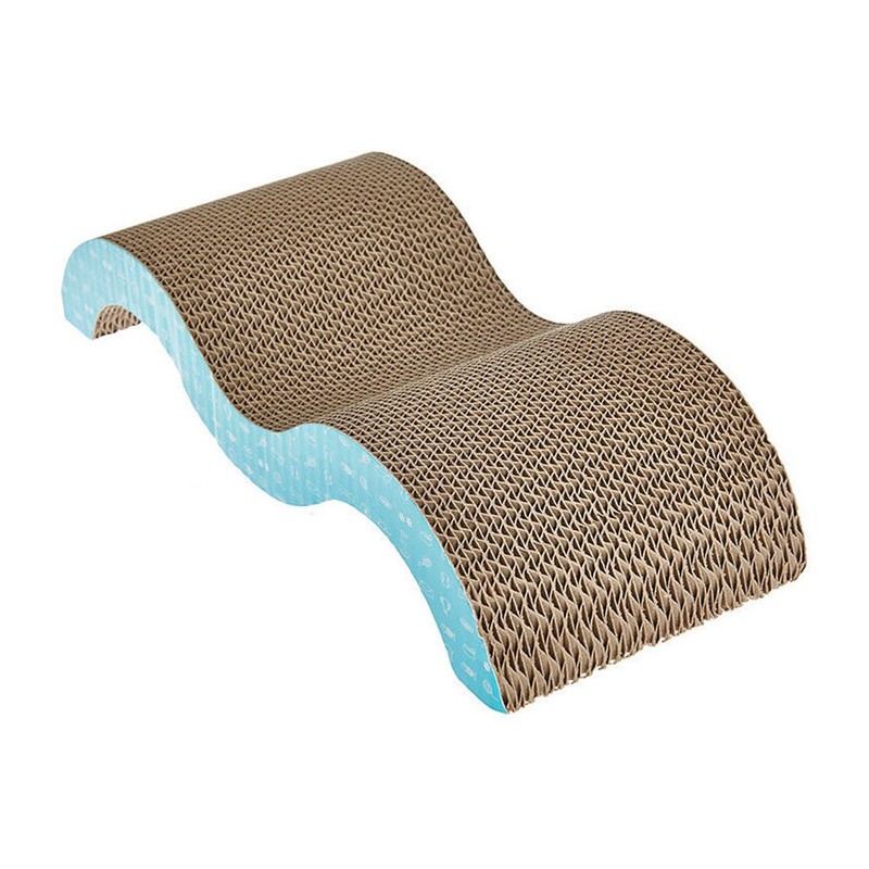 Griffoir pour chats en carton ondulé x1