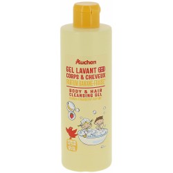 Gel lavant 2en1 corps & cheveux parfum banane fraise 250ml