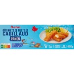 Bâtonnets de cabillaud panés MSC 450g