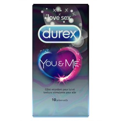 Préservatifs love sex you et me x10
