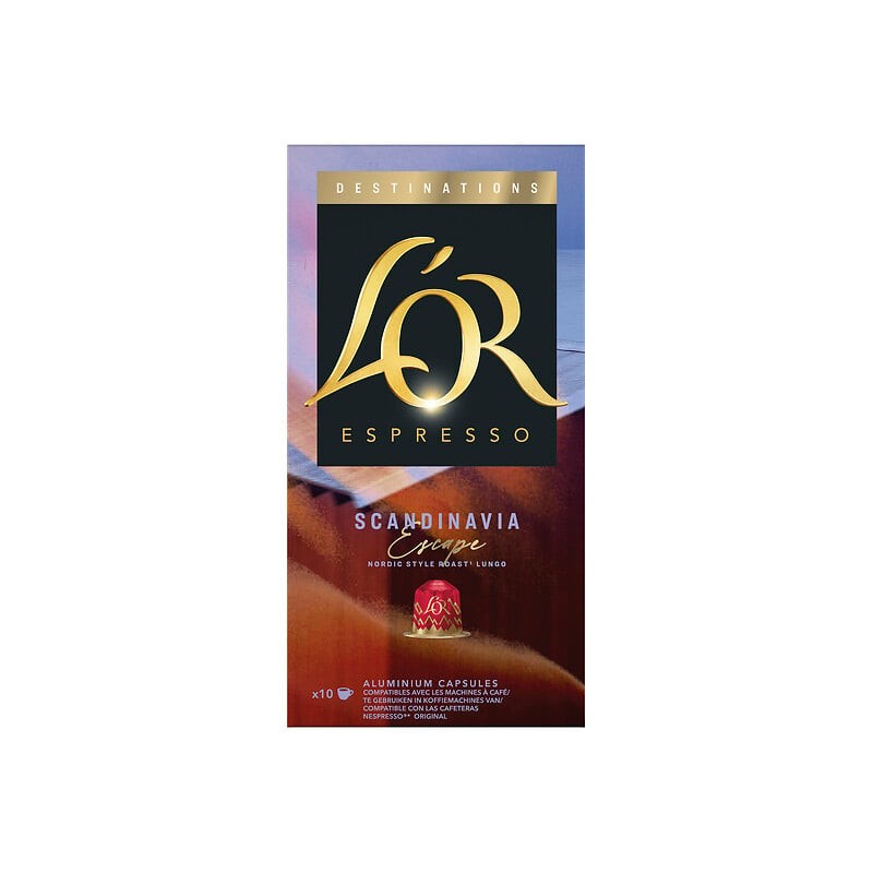 Espresso café scandinavia intensité 3 capsule x10