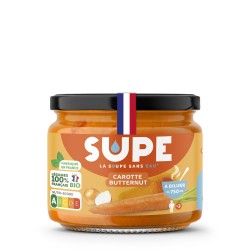 Soupe à diluer à la carotte et butternut bio 310g