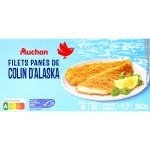 Filets panés de colin d'Alaska MSC 360g