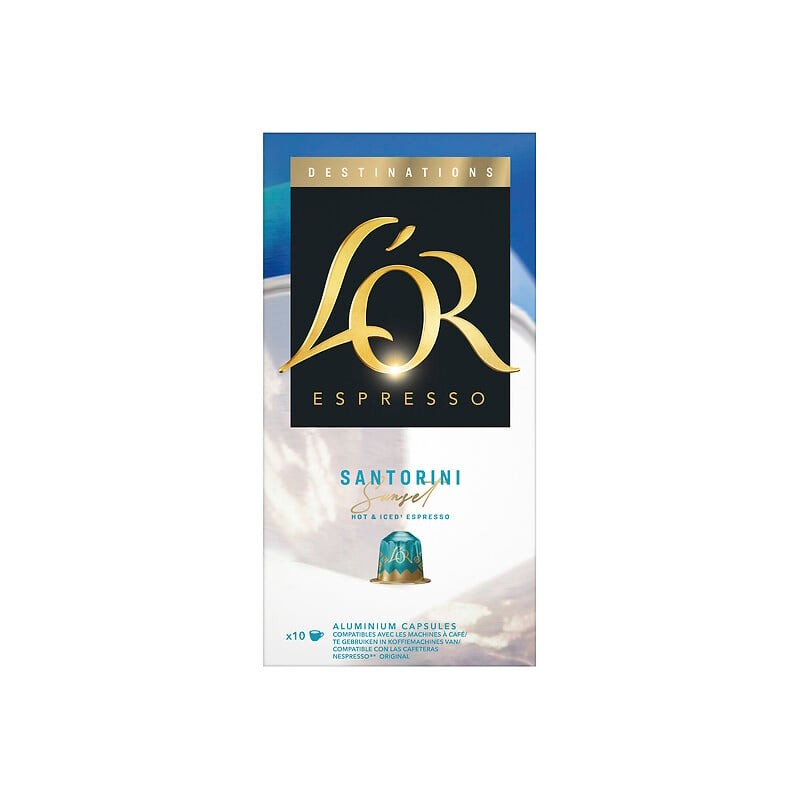 Espresso café original santorini intensité 3 capsules x10
