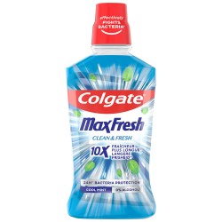 Bain de bouche max fresh clean et fresh 500ml
