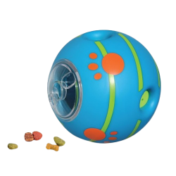 Balle sonore pour chien avec distributeur de friandises x1