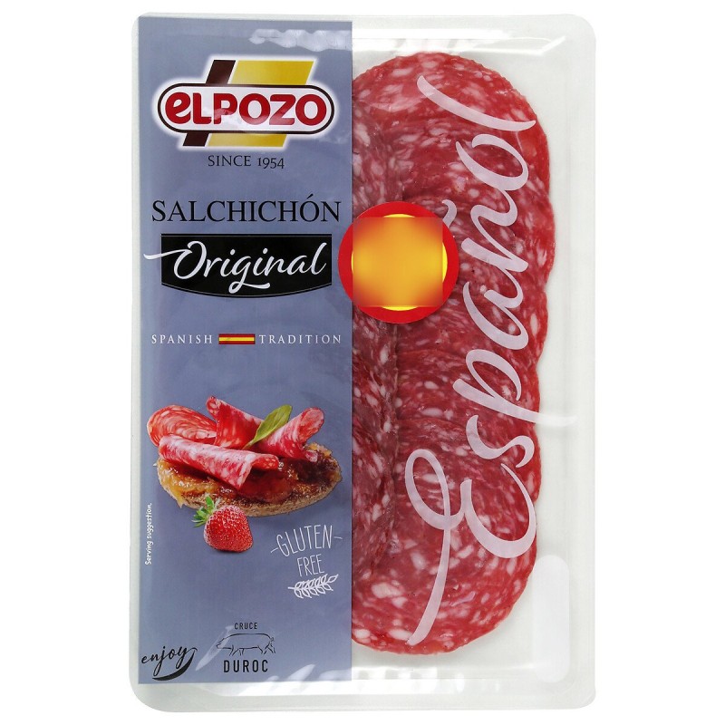 Saucisson sans gluten 80g