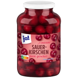 Cerises griotte dénoyautées 350g