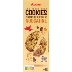 Cookies pépites de chocolat et nougatine 200g