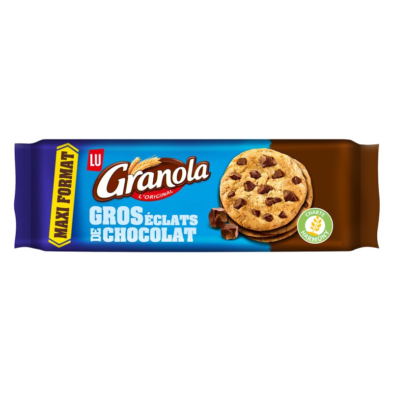 Cookies aux gros éclats de chocolat 276g