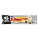 Biscuits croustillants au cacao recouverts de chocolat blanc 120g