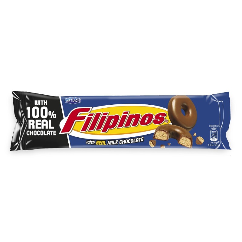 Biscuits nappés au chocolat au lait 120g