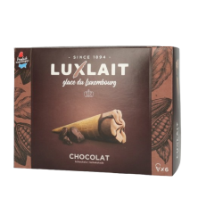 Cornets glacés chocolat 6x120ml